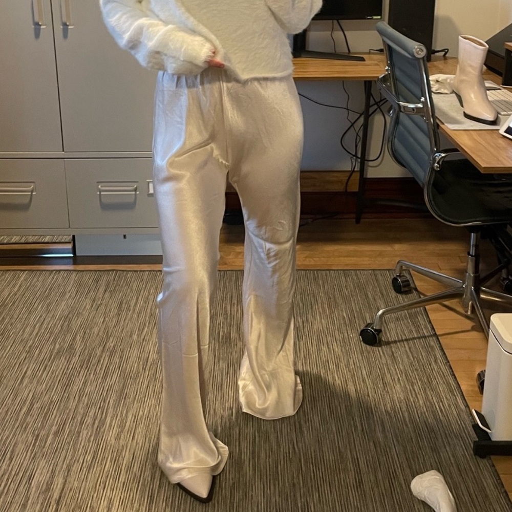 Dissh Simone Pearl Satin bias cut pant